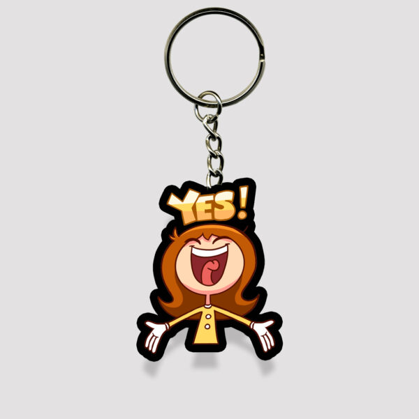 YES MACK KEYCHAIN