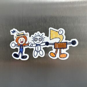 DOODLE TRIO MAGNET