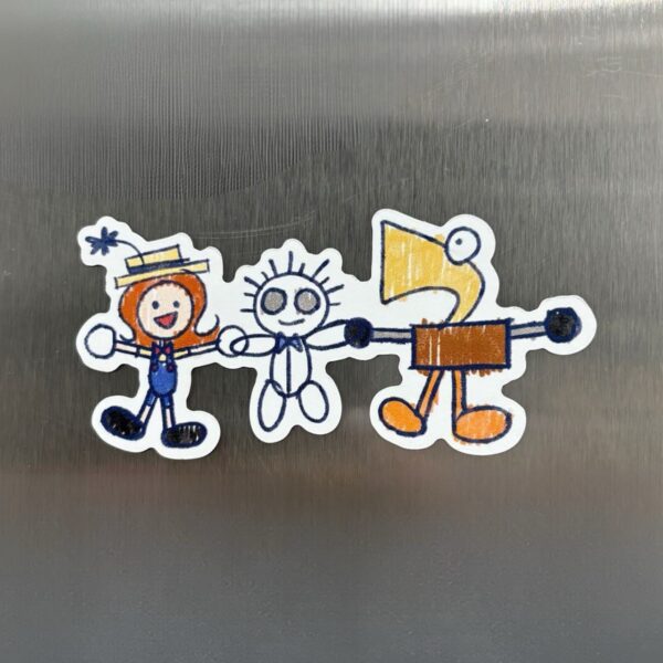 DOODLE TRIO MAGNET